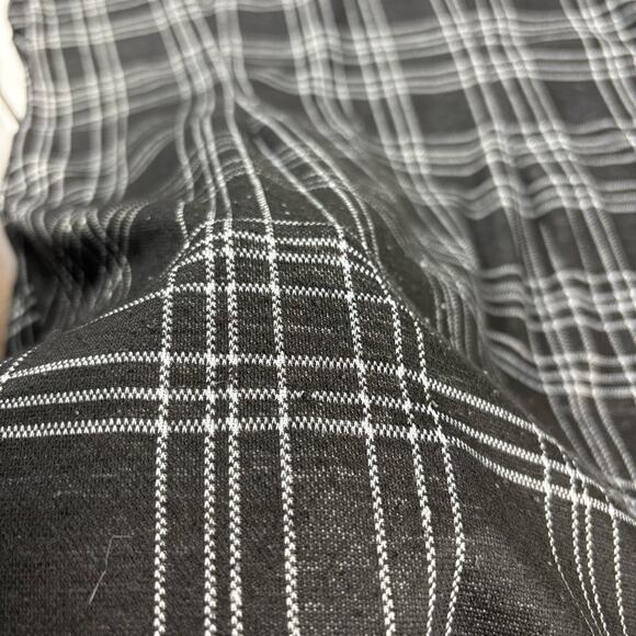 Black & White Plaid Mini Dress size M square neck, bodycon, thin straps Punk Y2K - Picture 16 of 16